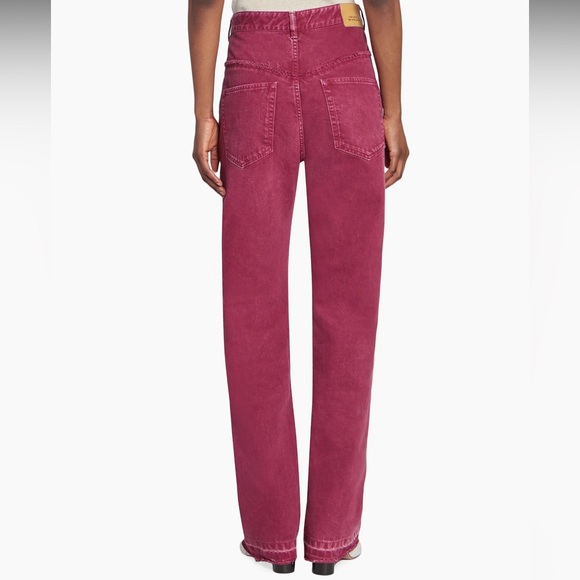 🆕 Isabel Marant Noemie High-Waisted Jeans Size 44 (12) - Picture 2 of 13